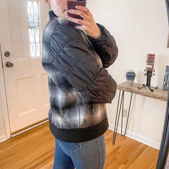 Smartwool Iberia Bomber Jacket Plaid L - Picture 2 of 9